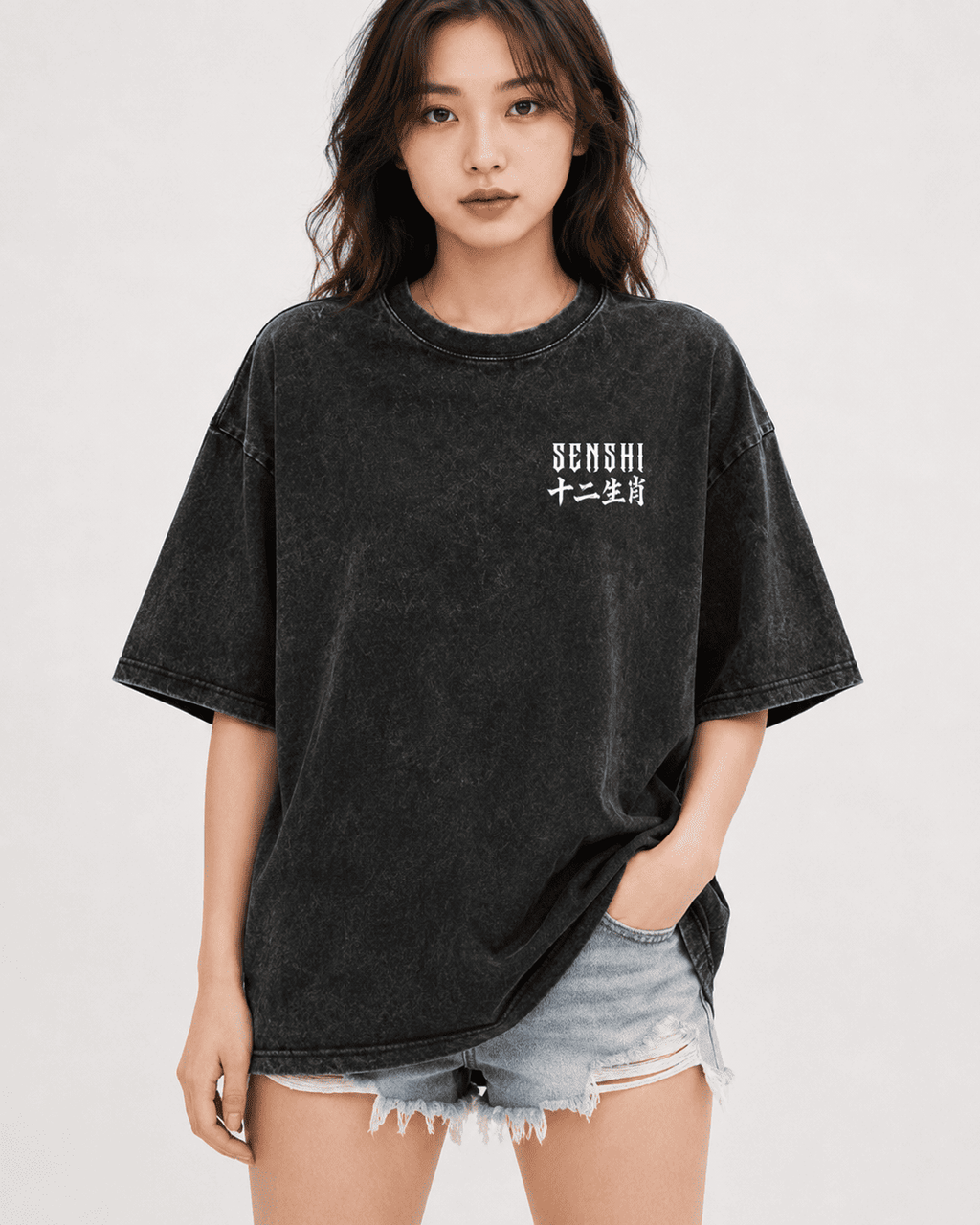 ZODIAC RABBIT PREMIUM OVERSIZED TEE