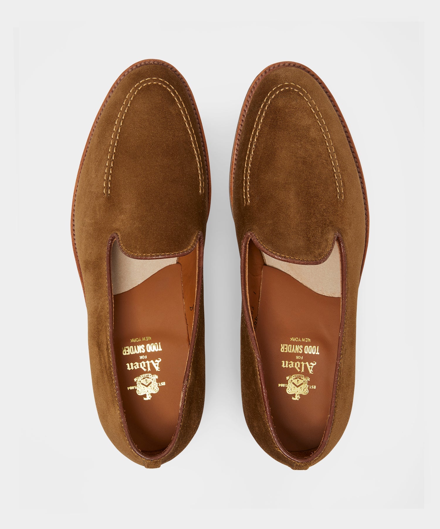 Todd Snyder X Alden Venetian Suede Loafer