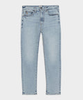 High-Rise Slim Stretch Jean in Light Indigo
