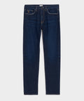 High-Rise Slim Stretch Jean in Dark Indigo