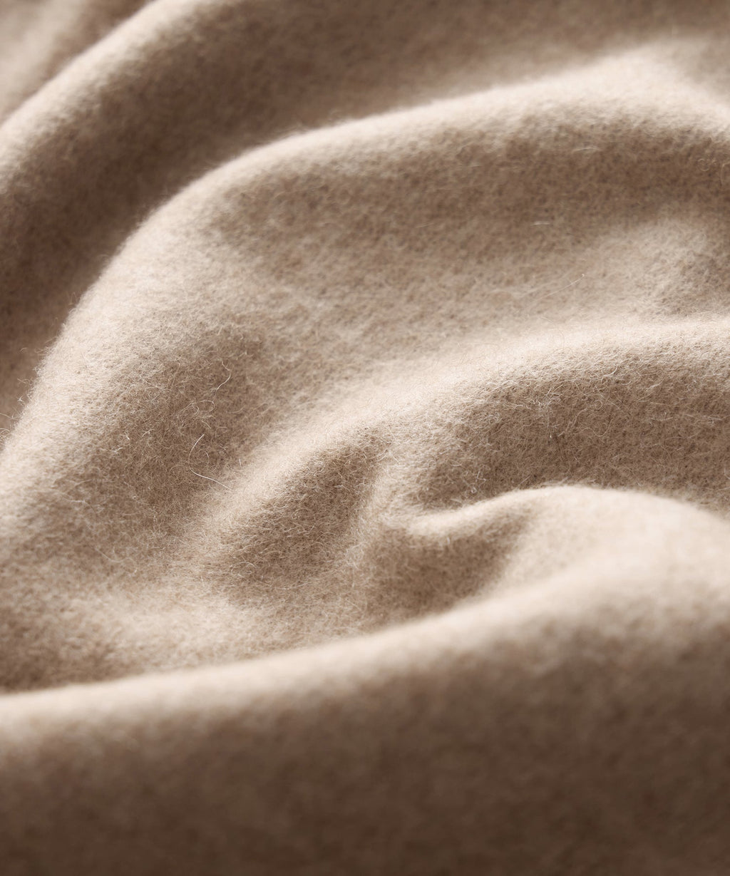 Relaxed Camel-Cashmere Lounge Pant