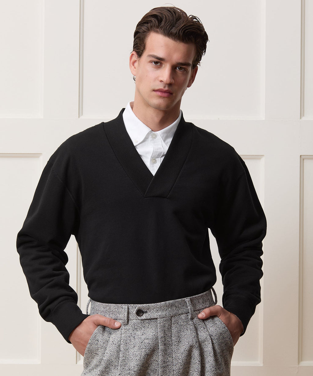 Soho V-Neck Sweatshirt