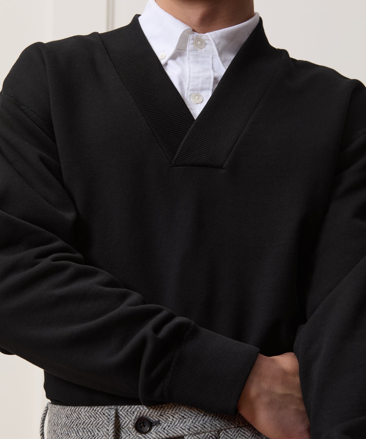 Soho V-Neck Sweatshirt