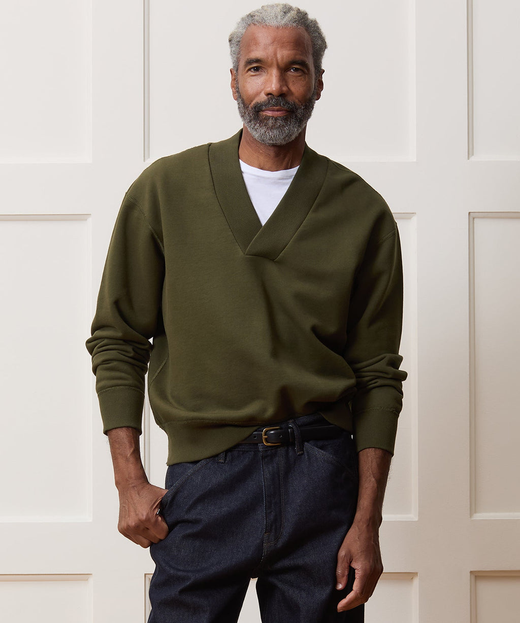 Soho V-Neck Sweatshirt