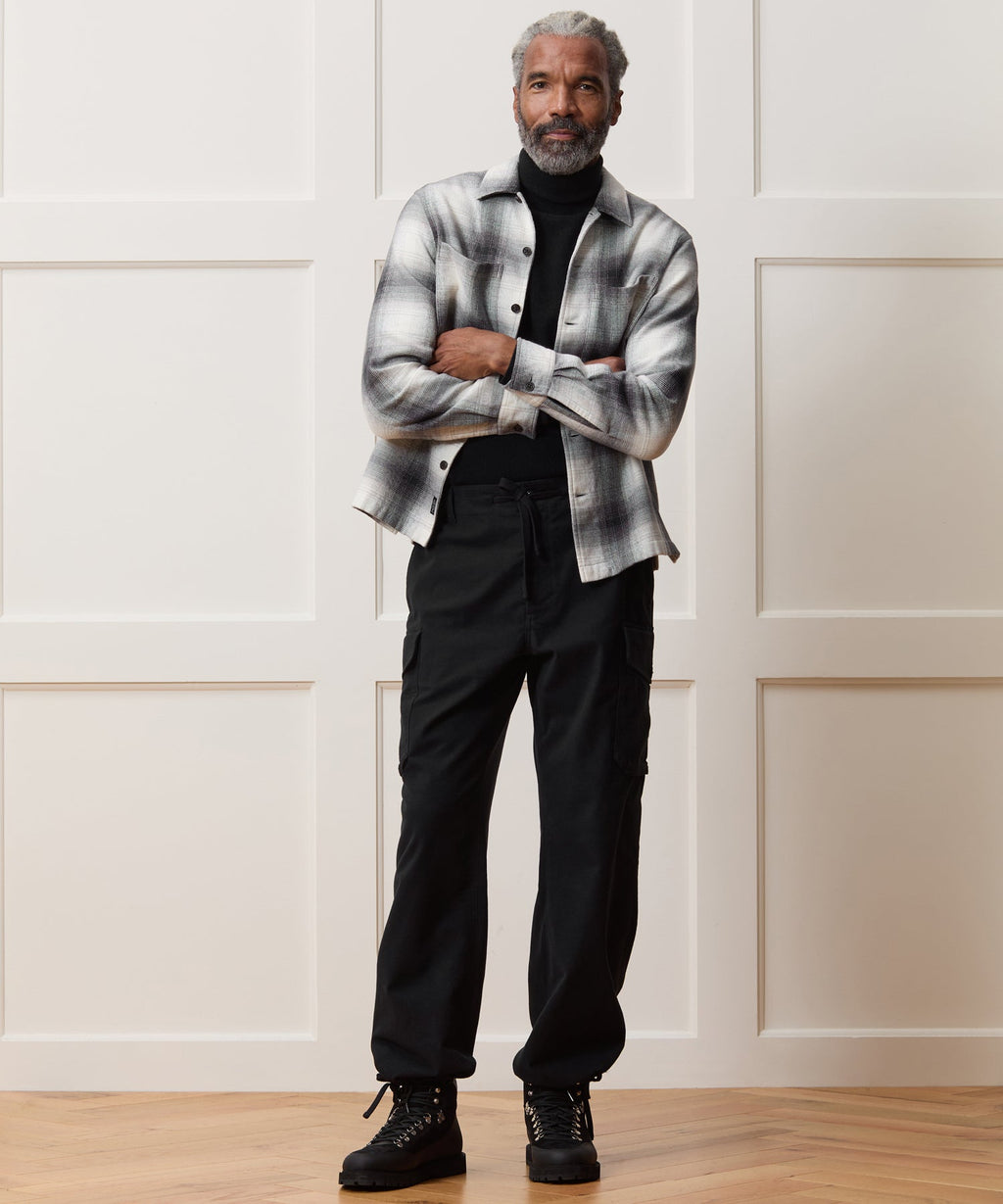 Italian Double-Brushed Flannel Shirt