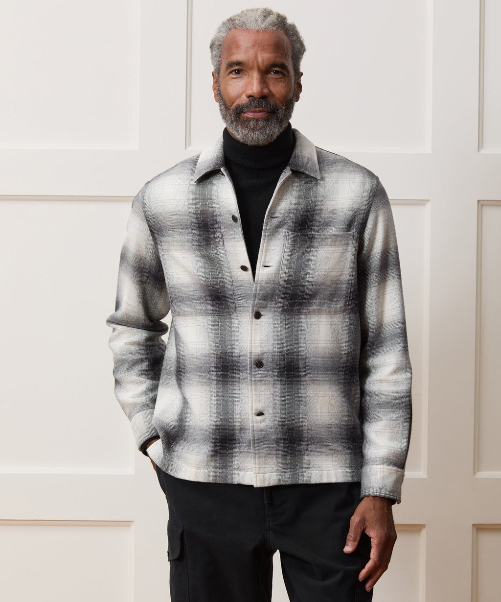 Italian Double-Brushed Flannel Shirt