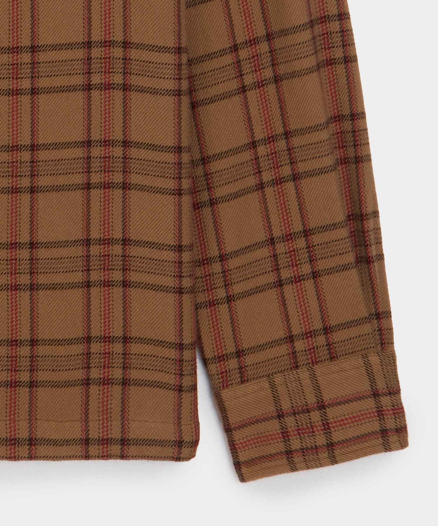 Italian Double-Brushed Flannel Shirt
