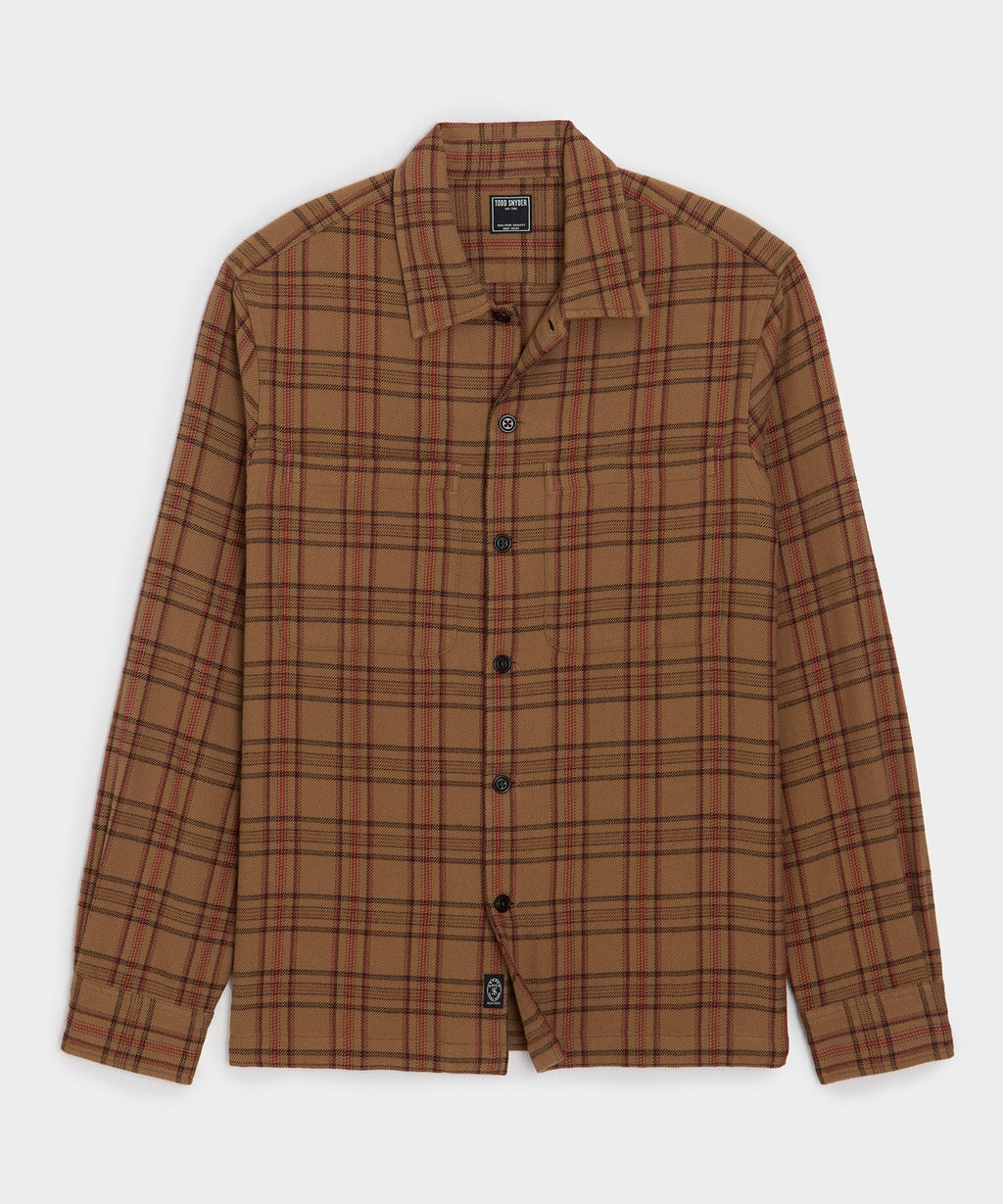 Italian Double-Brushed Flannel Shirt