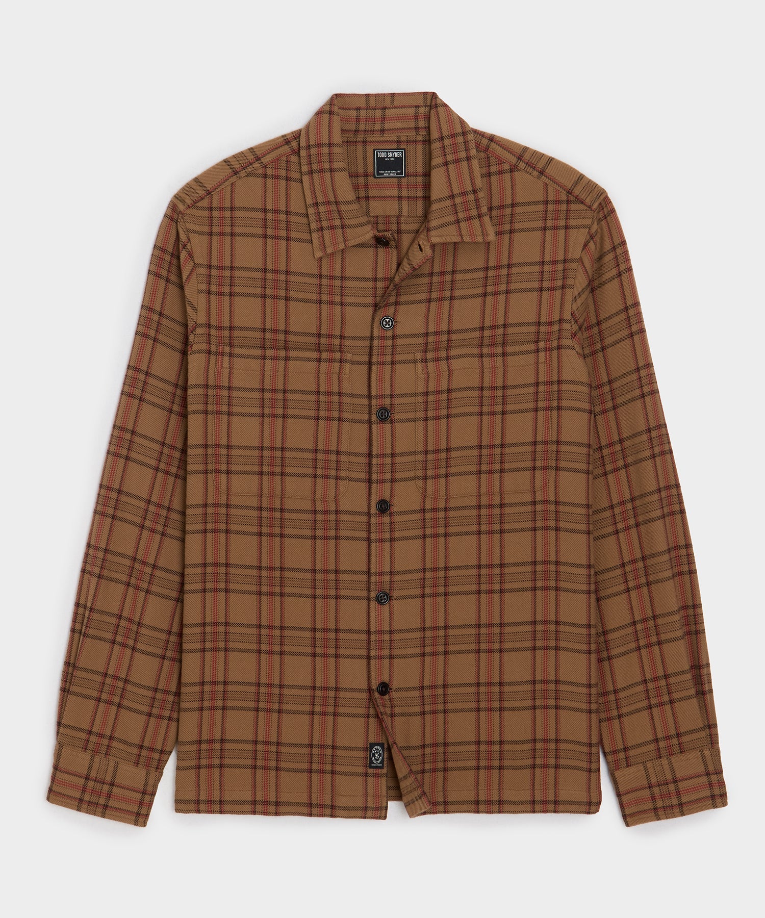 Italian Double-Brushed Flannel Shirt