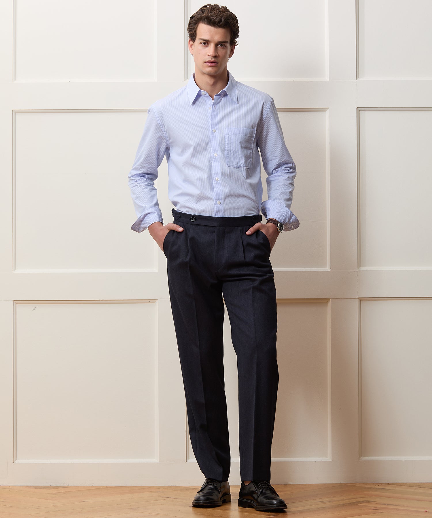 Easy Cut Poplin Sport Shirt