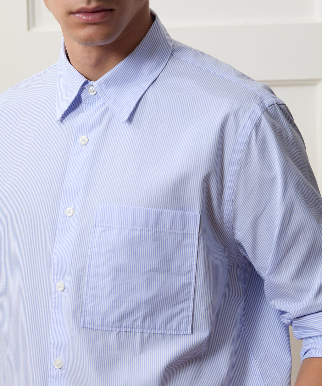 Easy Cut Poplin Sport Shirt