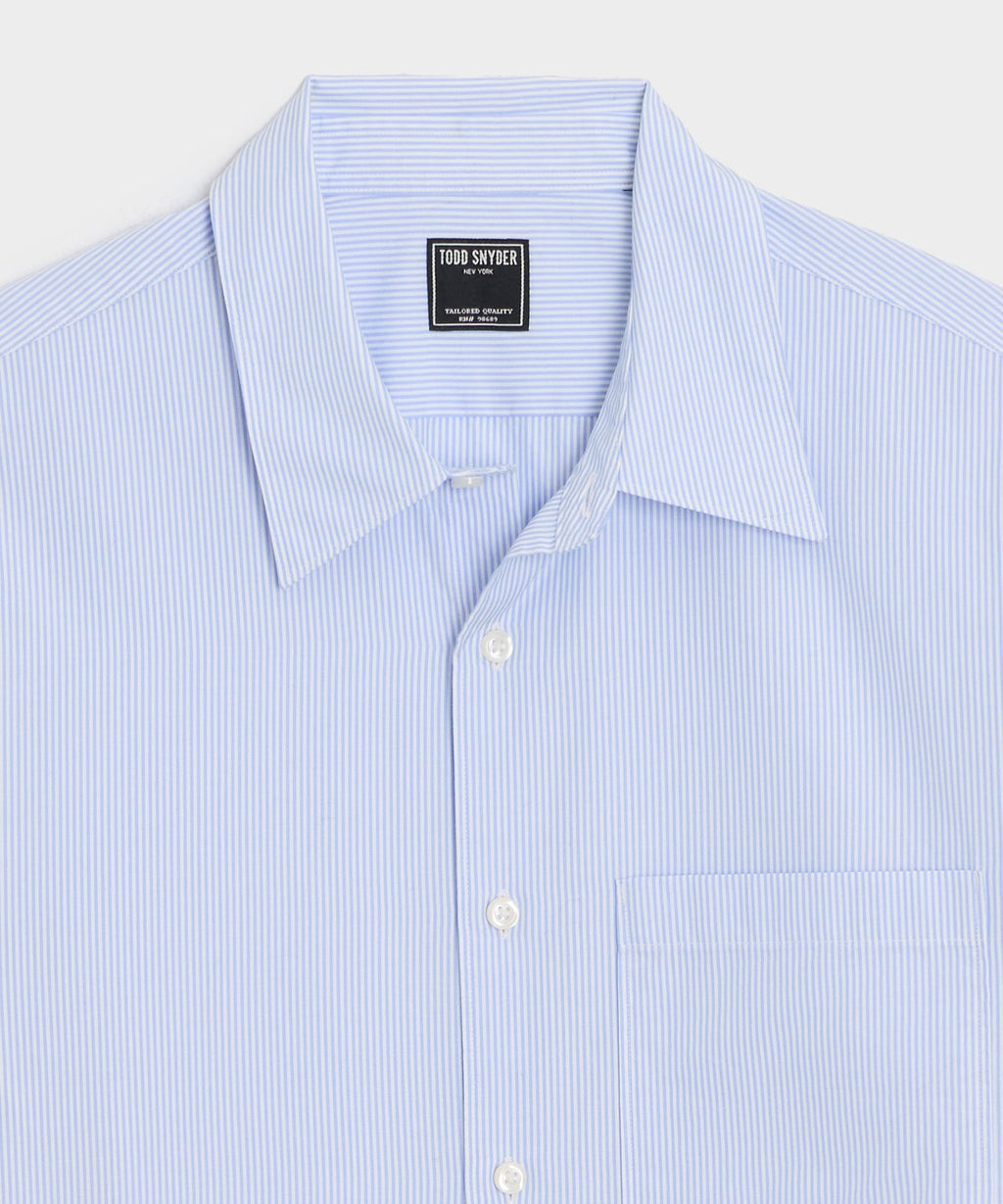 Easy Cut Poplin Sport Shirt