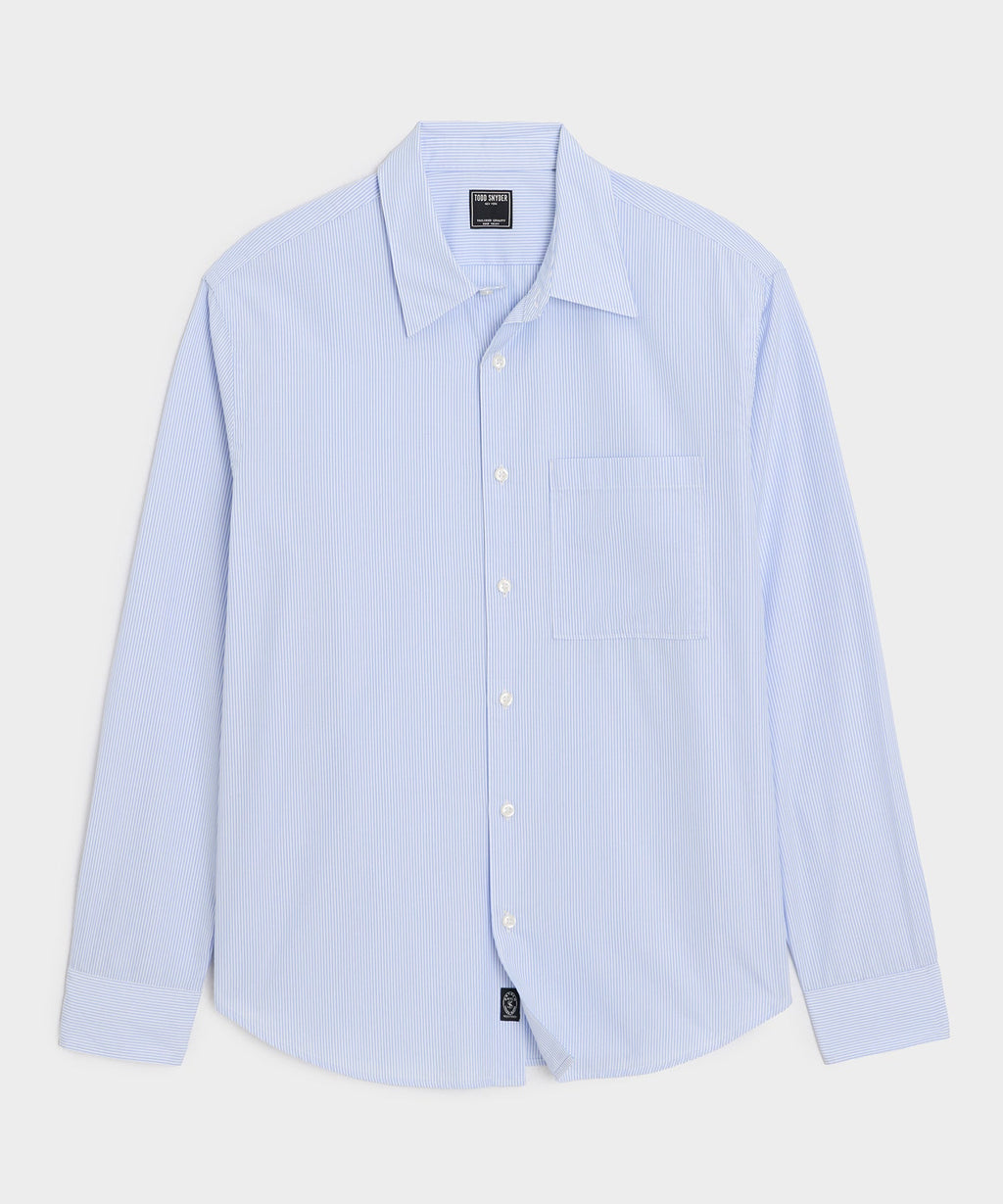 Easy Cut Poplin Sport Shirt