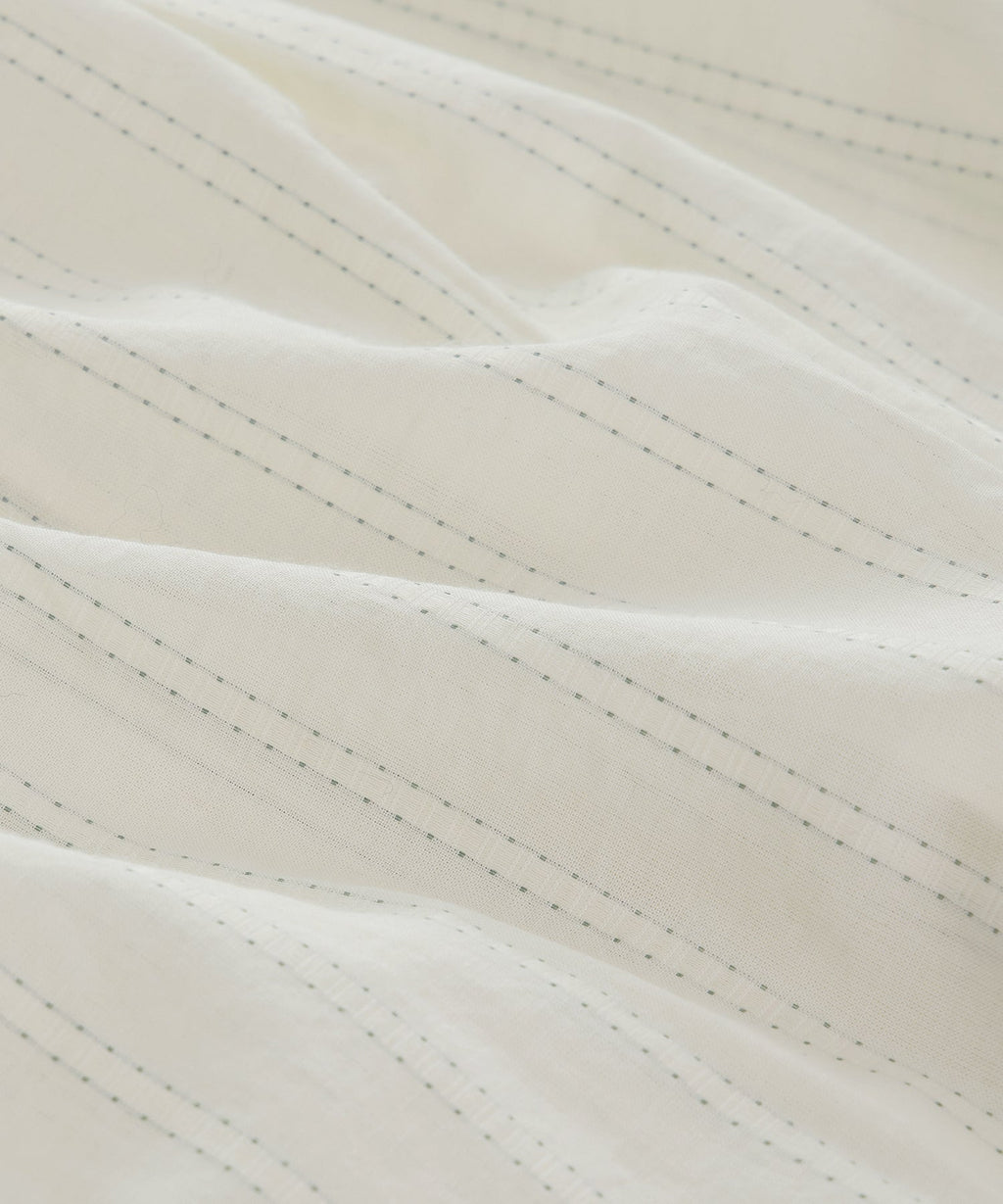 Brushed Poplin Camp Collar Shirt
