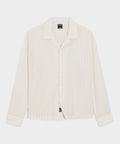 Brushed Poplin Camp Collar Shirt