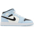 Air Jordan 1 Mid GS 'UNC Ice Blue'