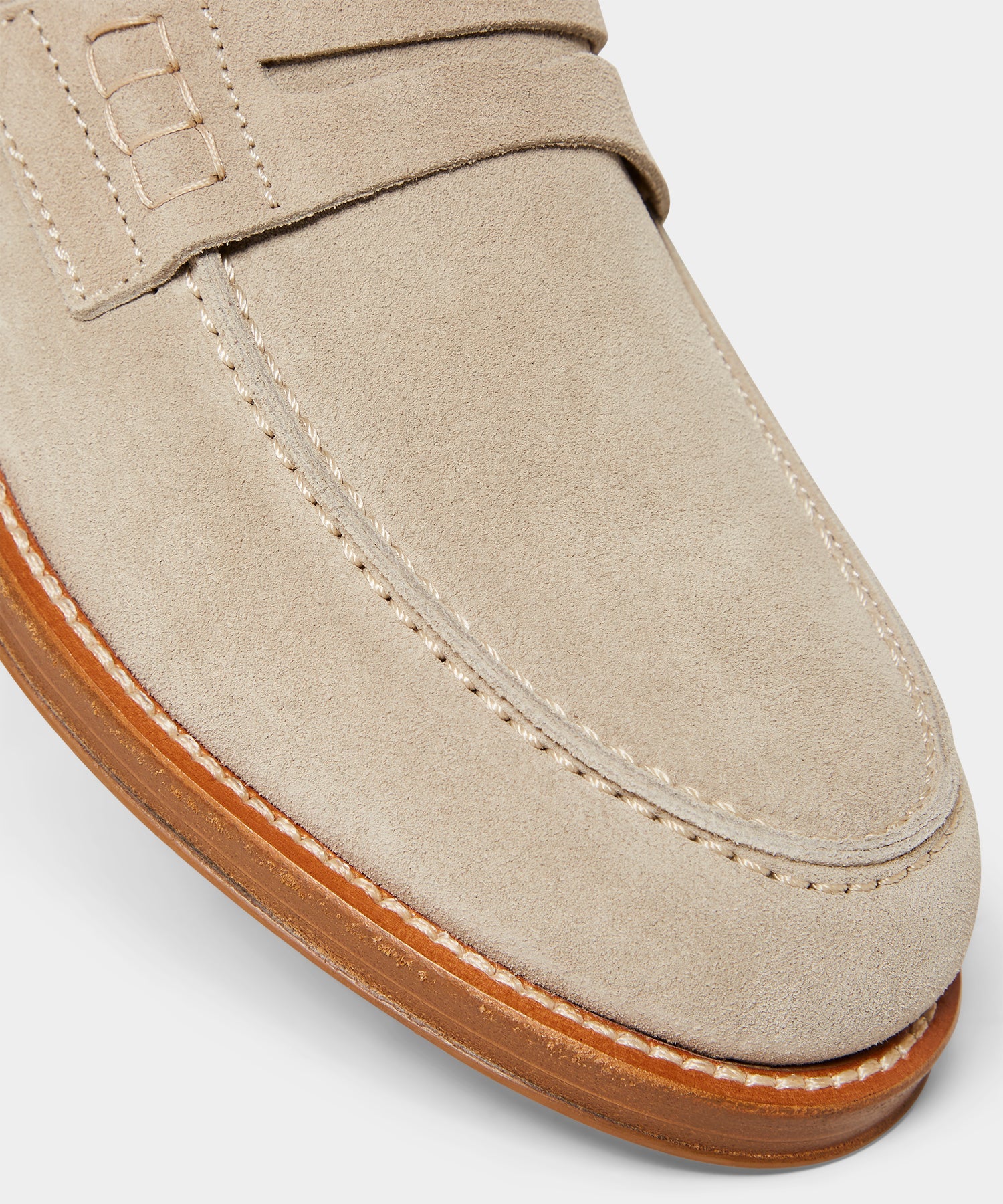 Italian Suede Penny Loafer