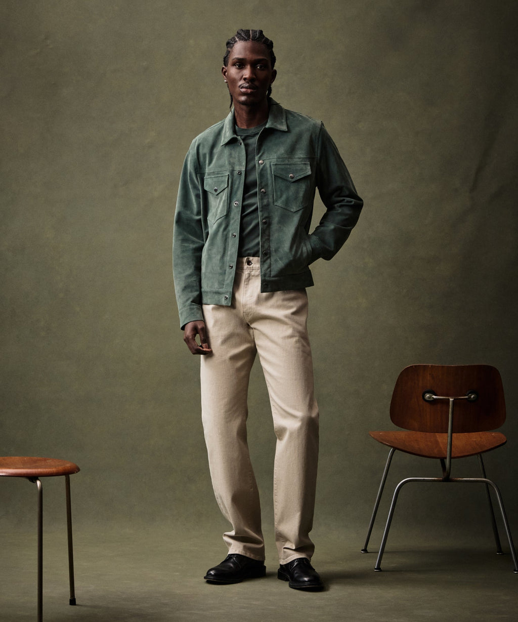 Italian Suede Dylan Jacket