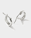 John Hardy Sterling Silver Surf Huggie Earring, 12MM