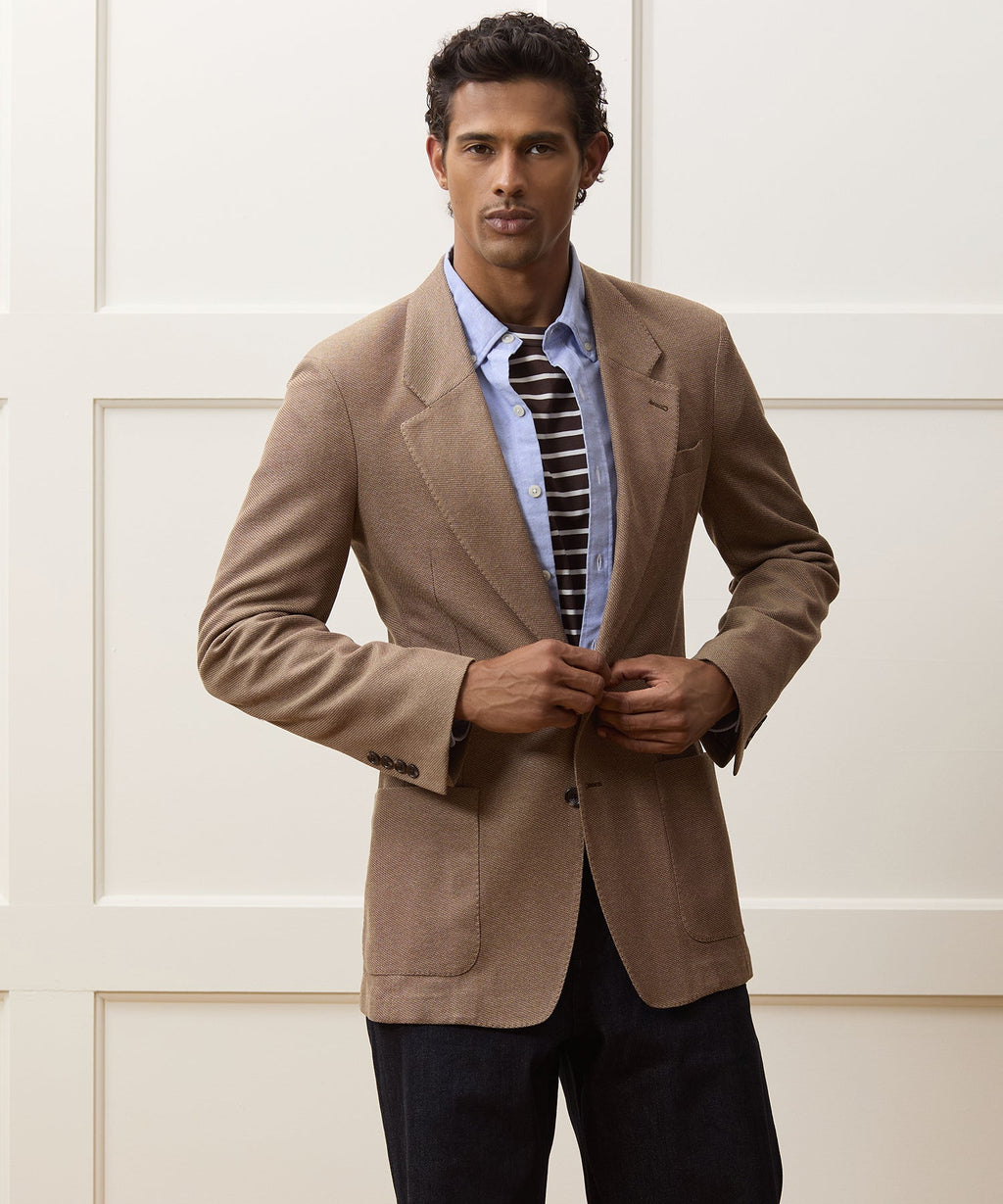Italian Knit Pique Wythe Jacket