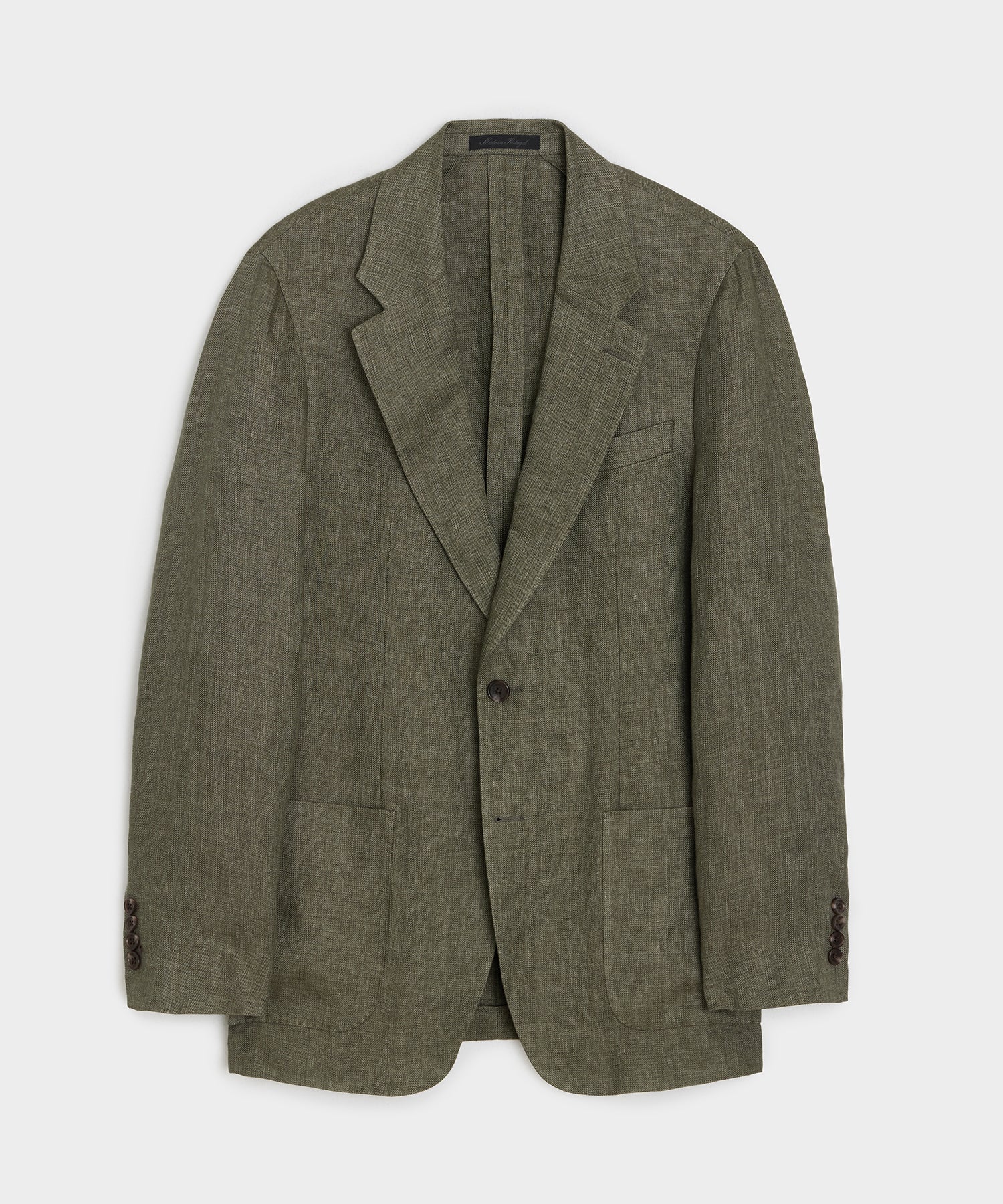 Italian Linen Herringbone Sport Coat