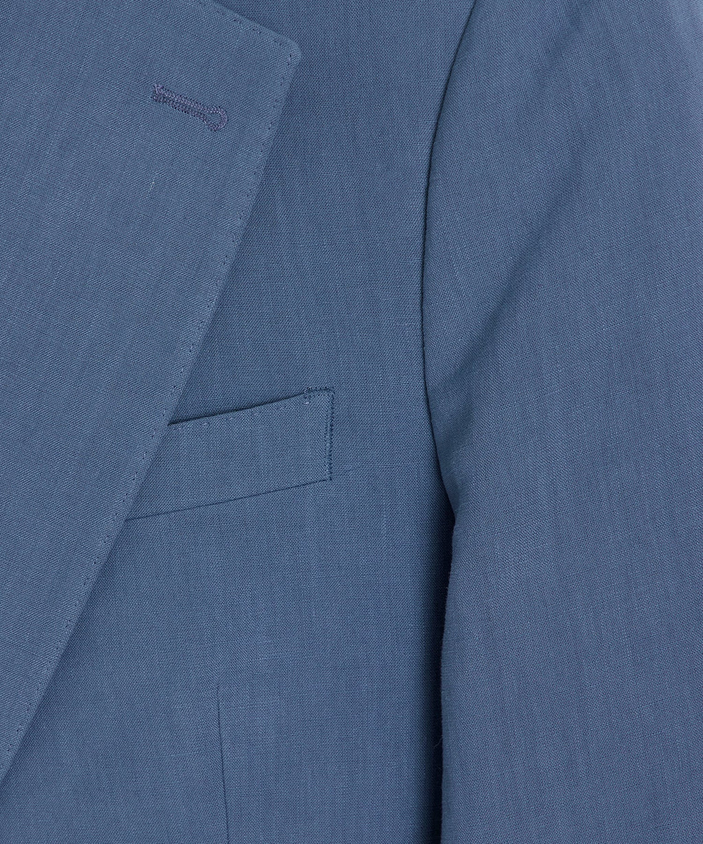 Italian Sueded Linen Sutton Jacket
