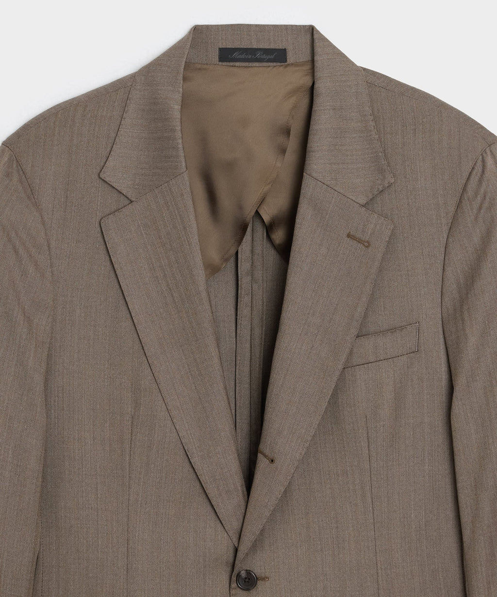 Italian Wool Herringbone Madison Jacket