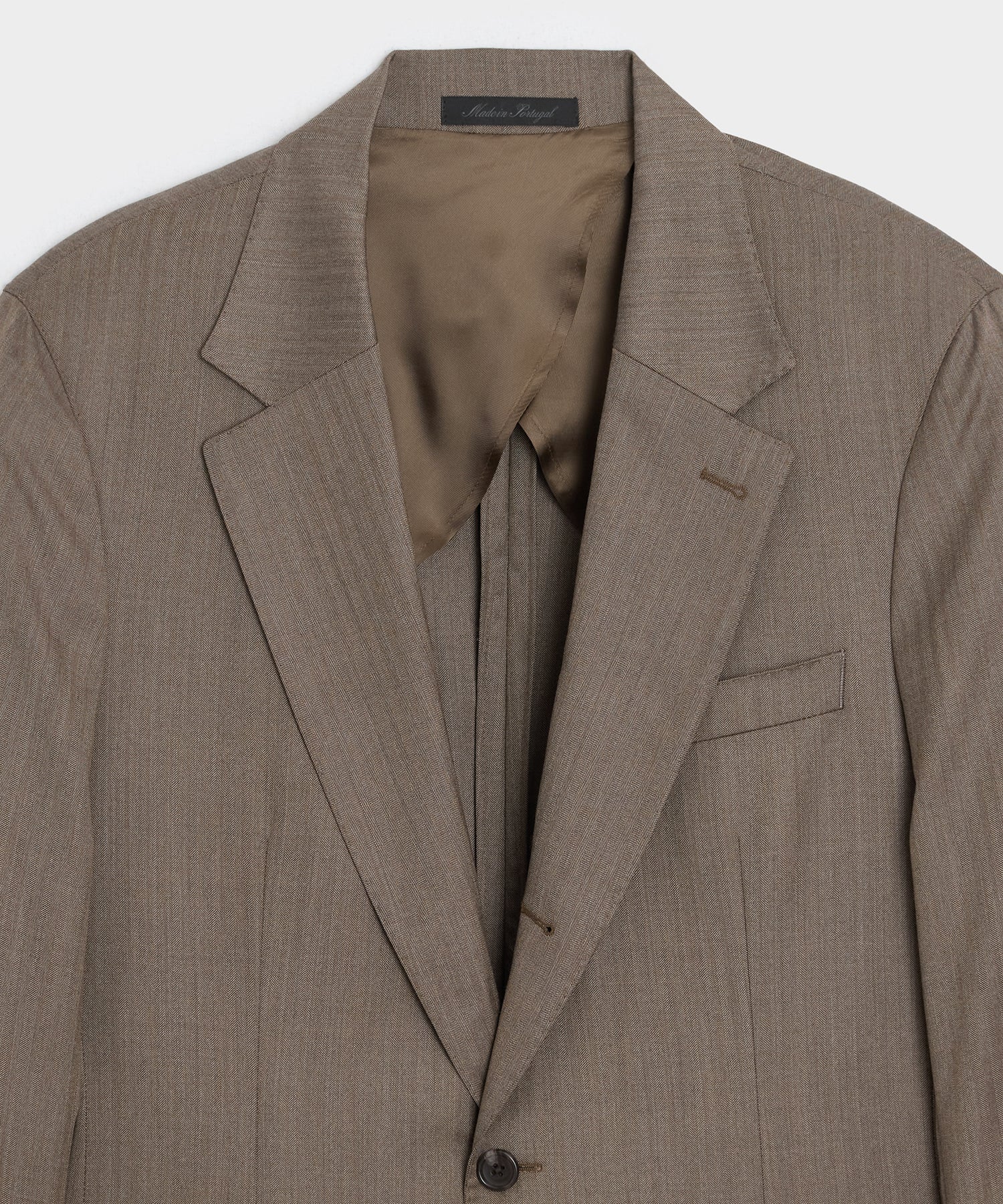 Italian Wool Herringbone Madison Jacket
