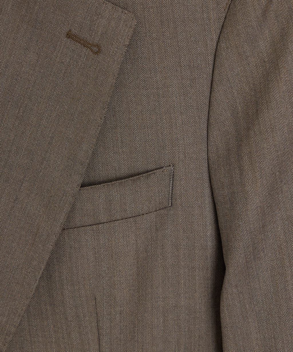 Italian Wool Herringbone Madison Jacket