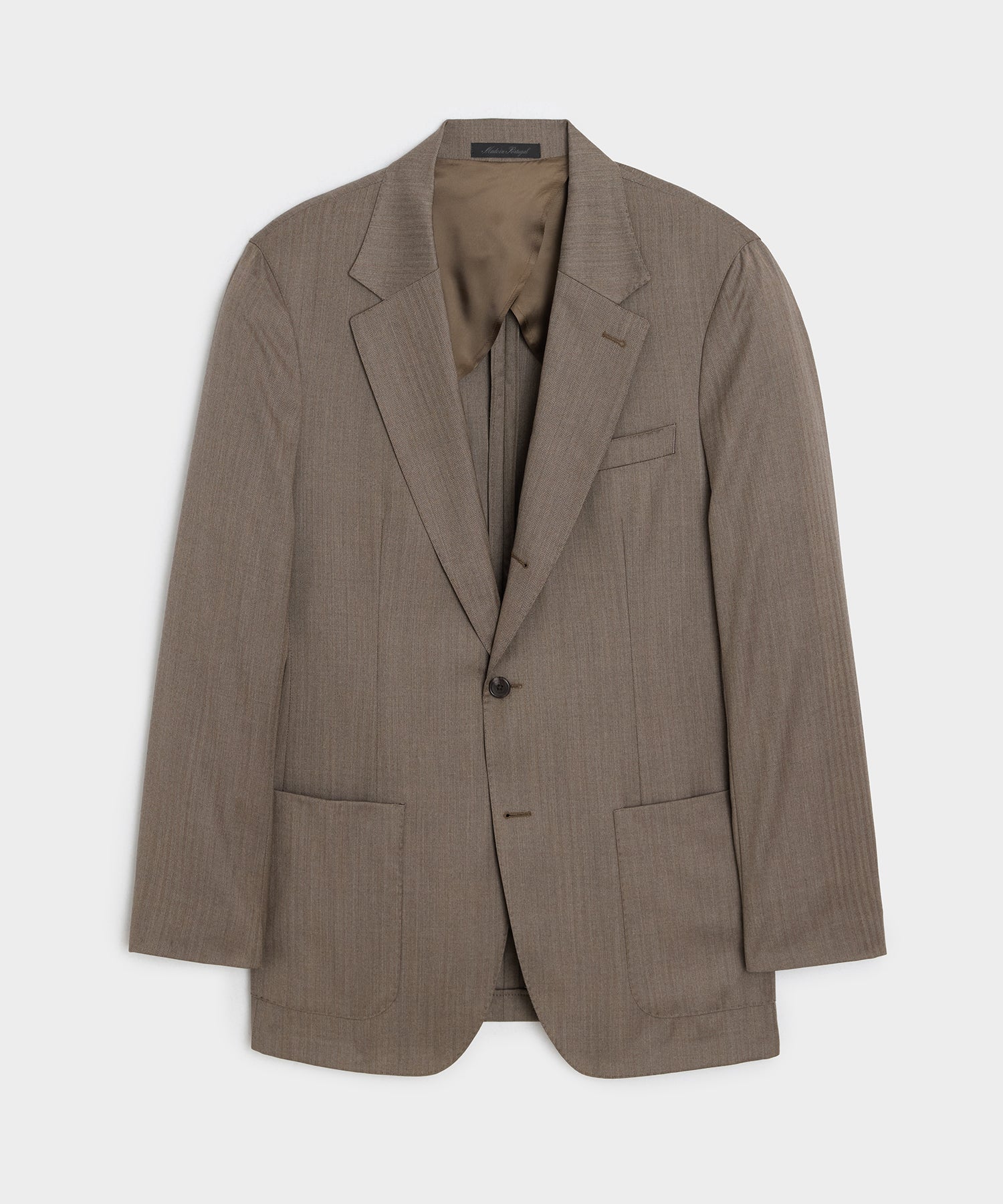 Italian Wool Herringbone Madison Jacket