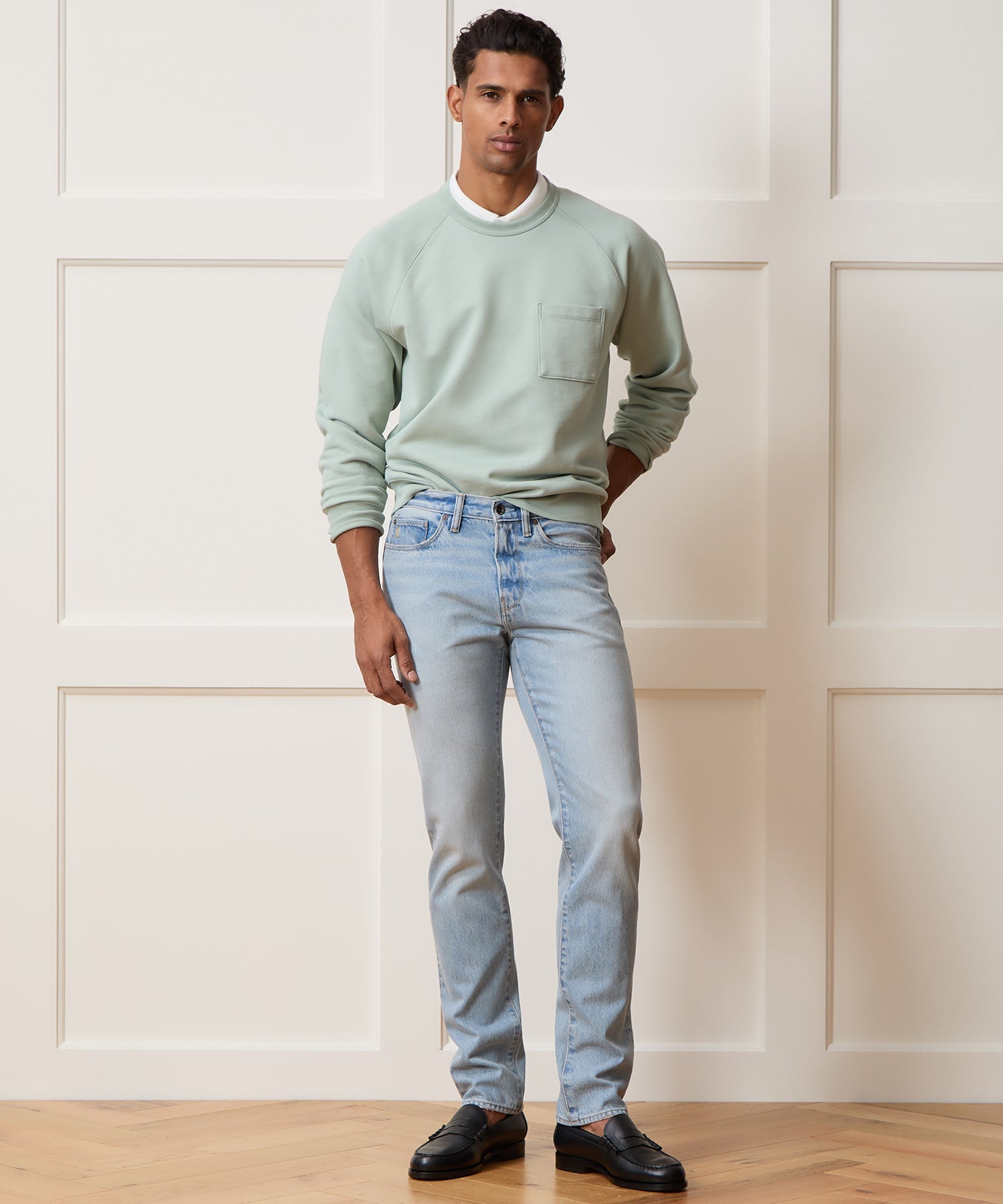 Slim Fit Jean in Bleachout