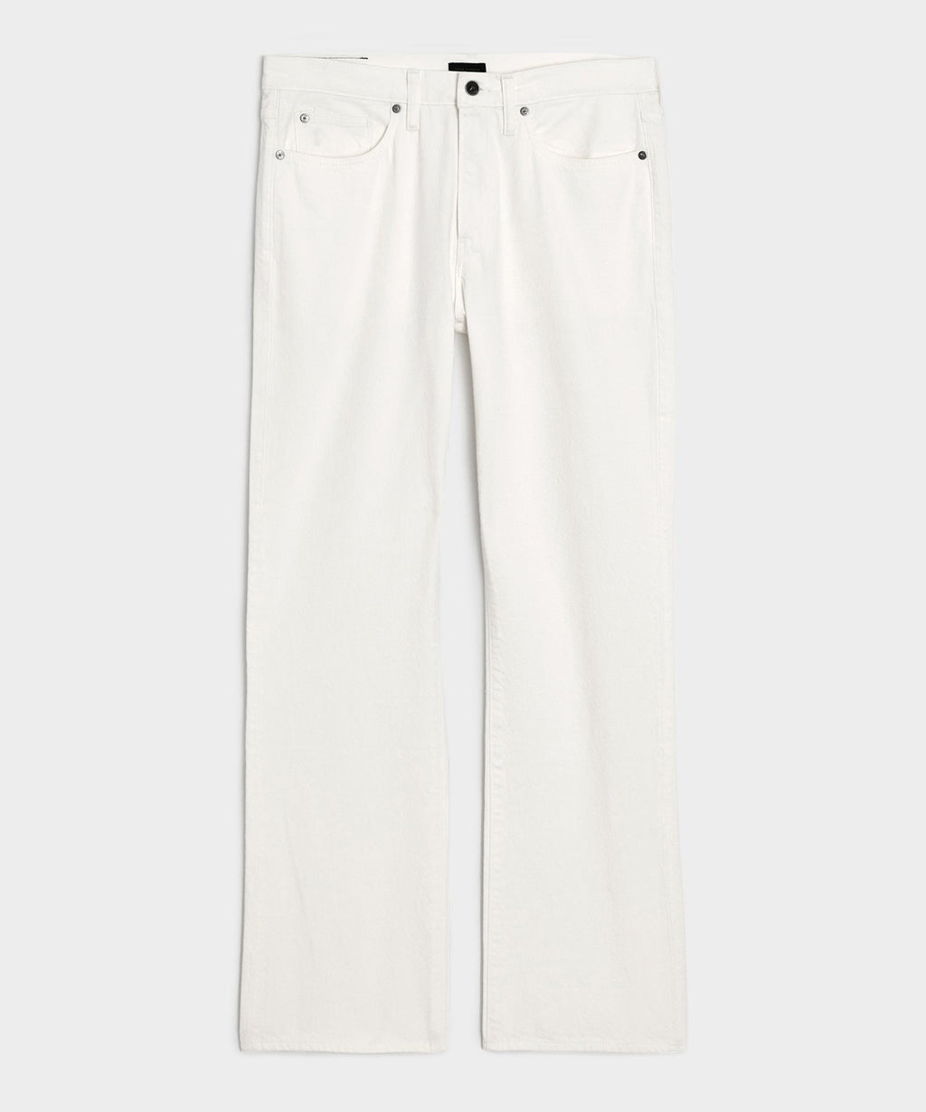 Western Jean in White