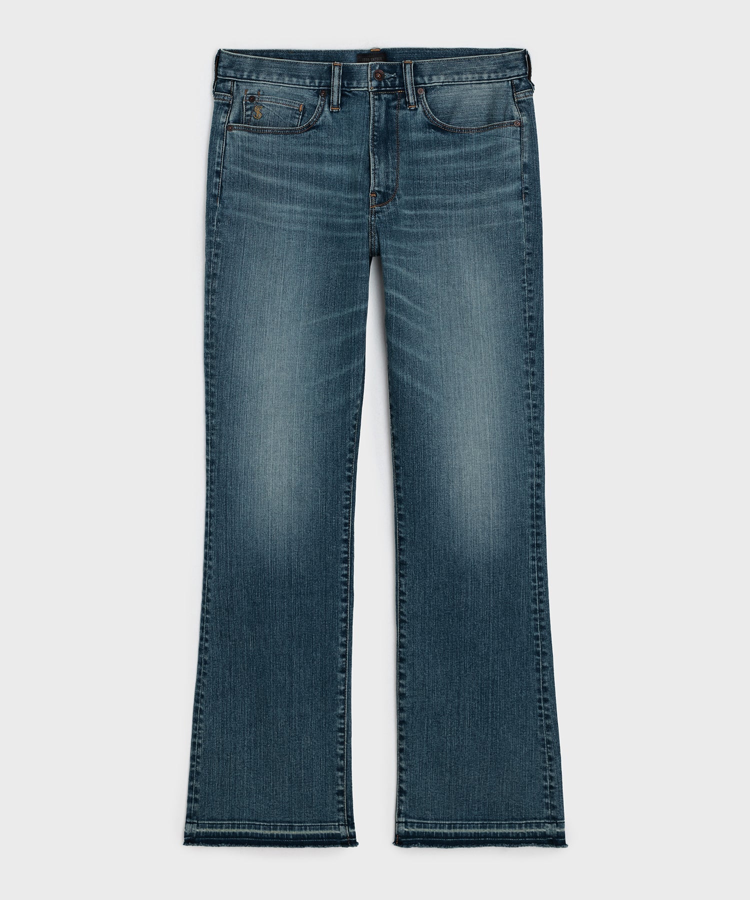 Western Jean in Medium Indigo