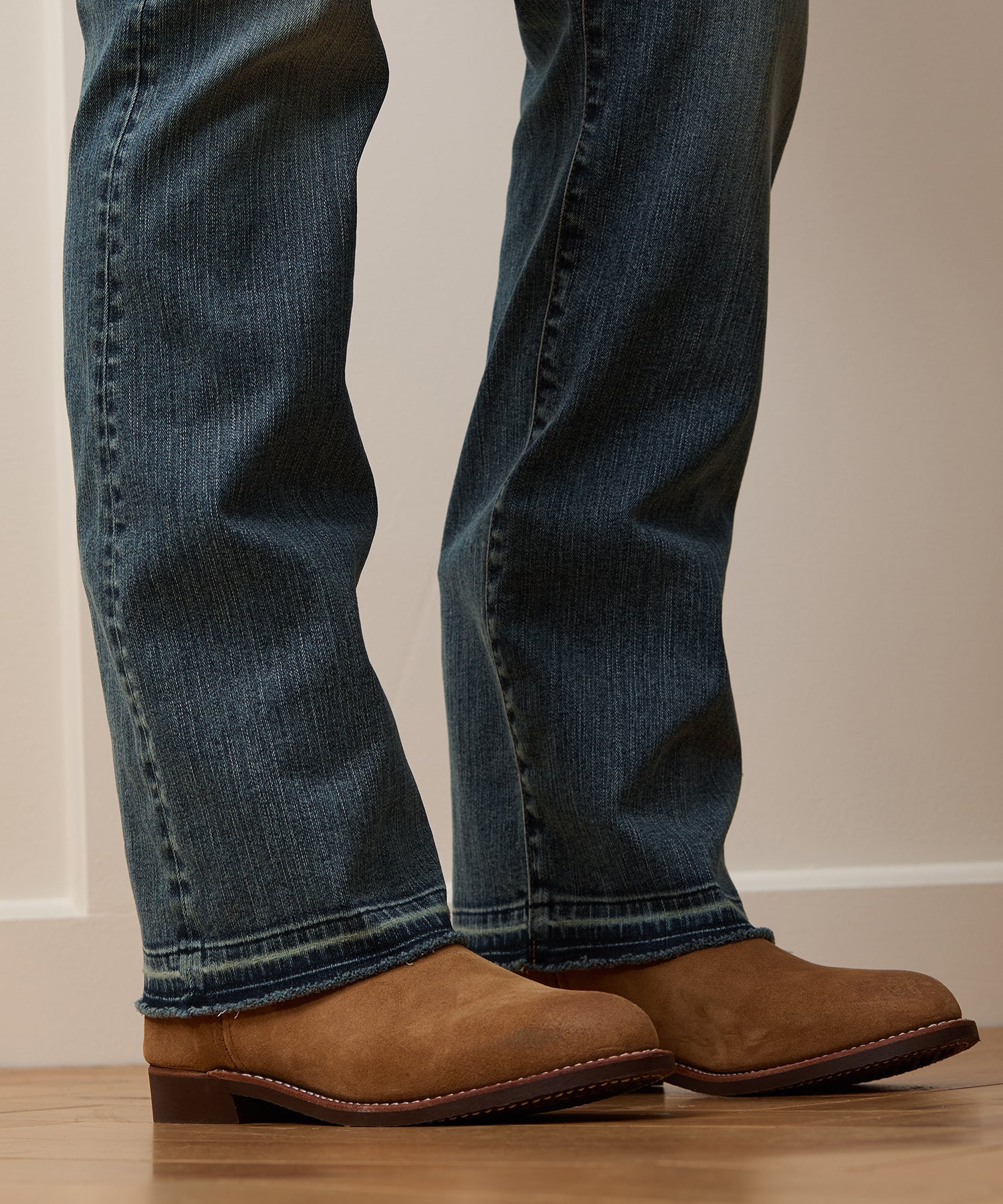 Western Jean in Medium Indigo