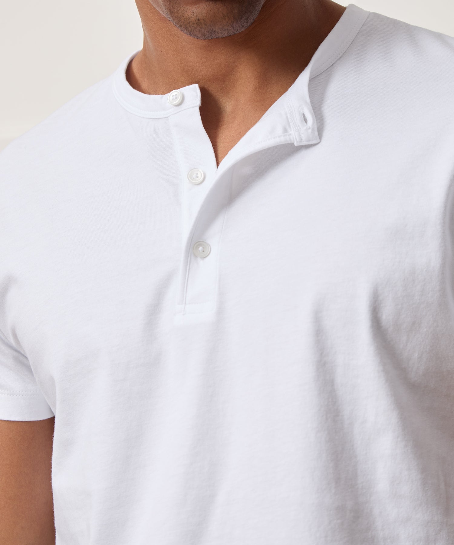 Premium Jersey Henley