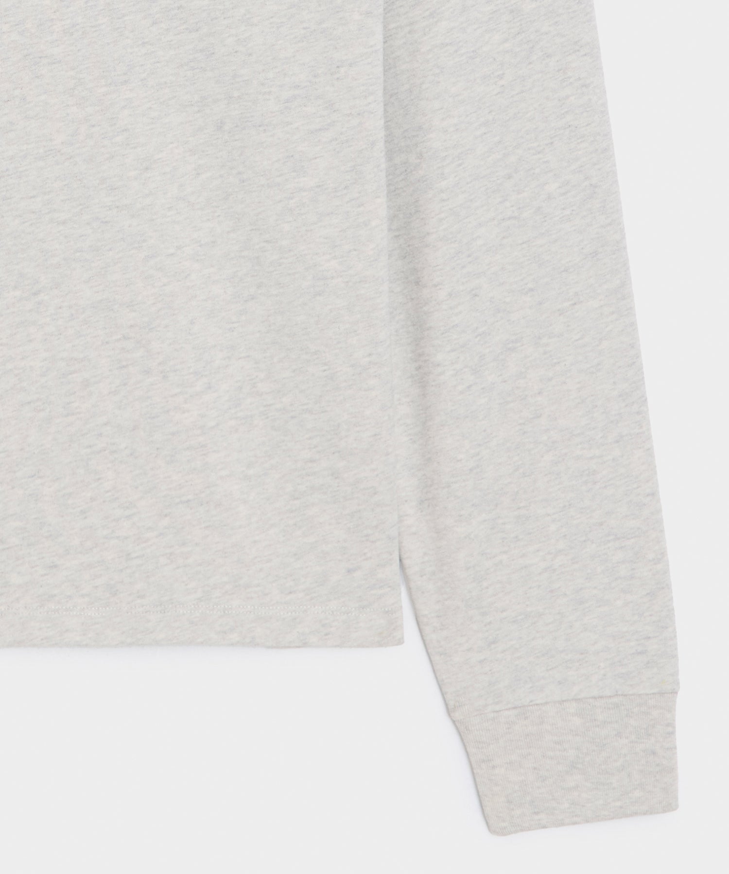 Boxy Jersey Mockneck Tee