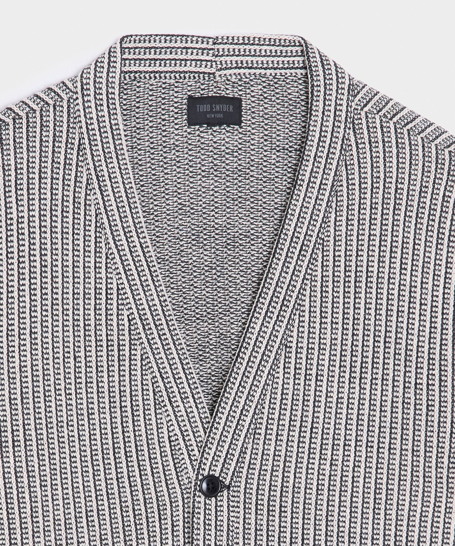 Ribbed Cotton Cardigan