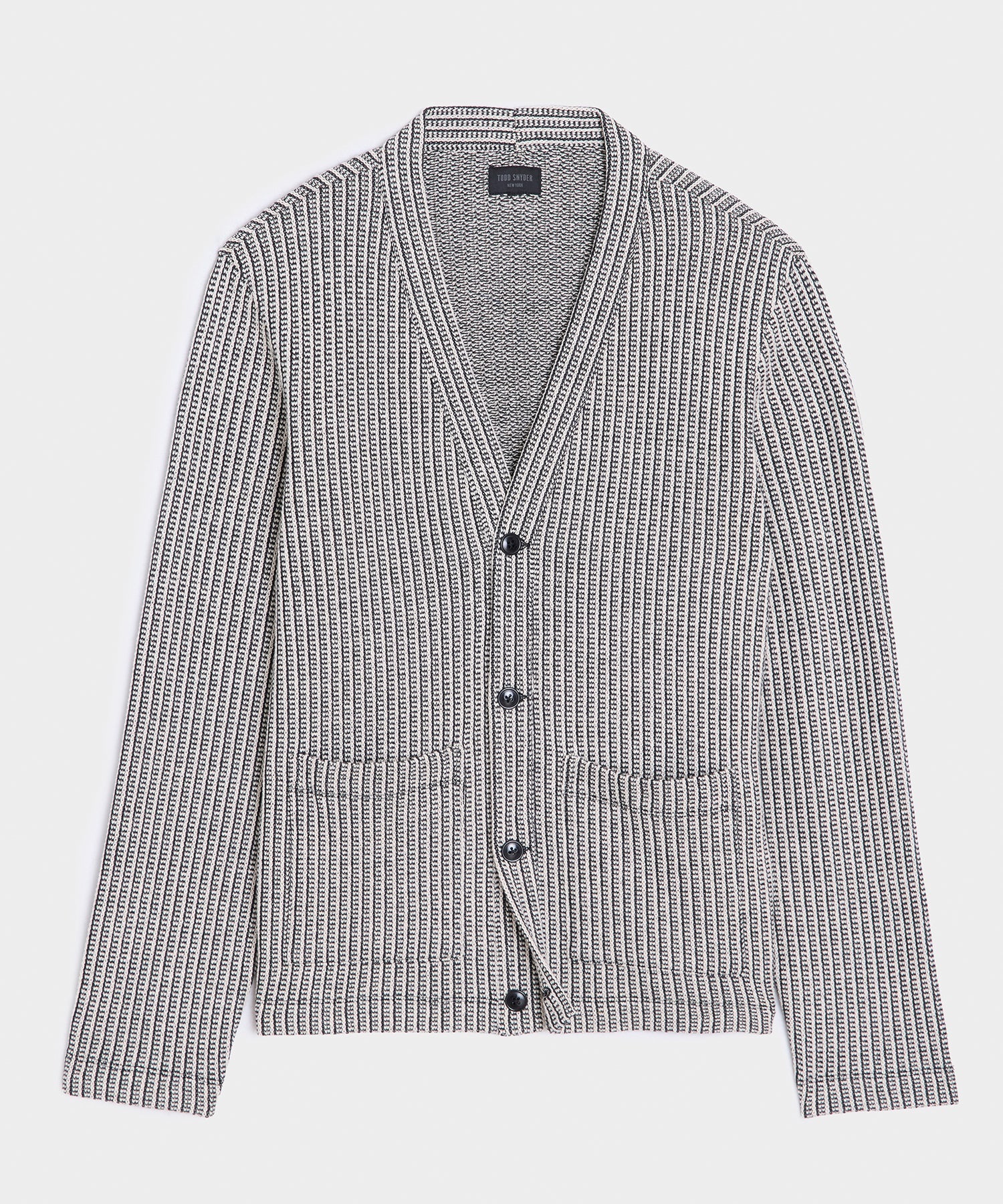 Ribbed Cotton Cardigan
