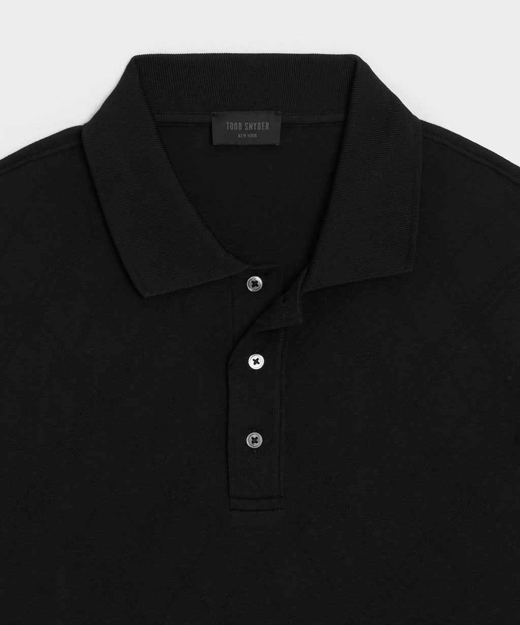 Cotton Jacquard Polo