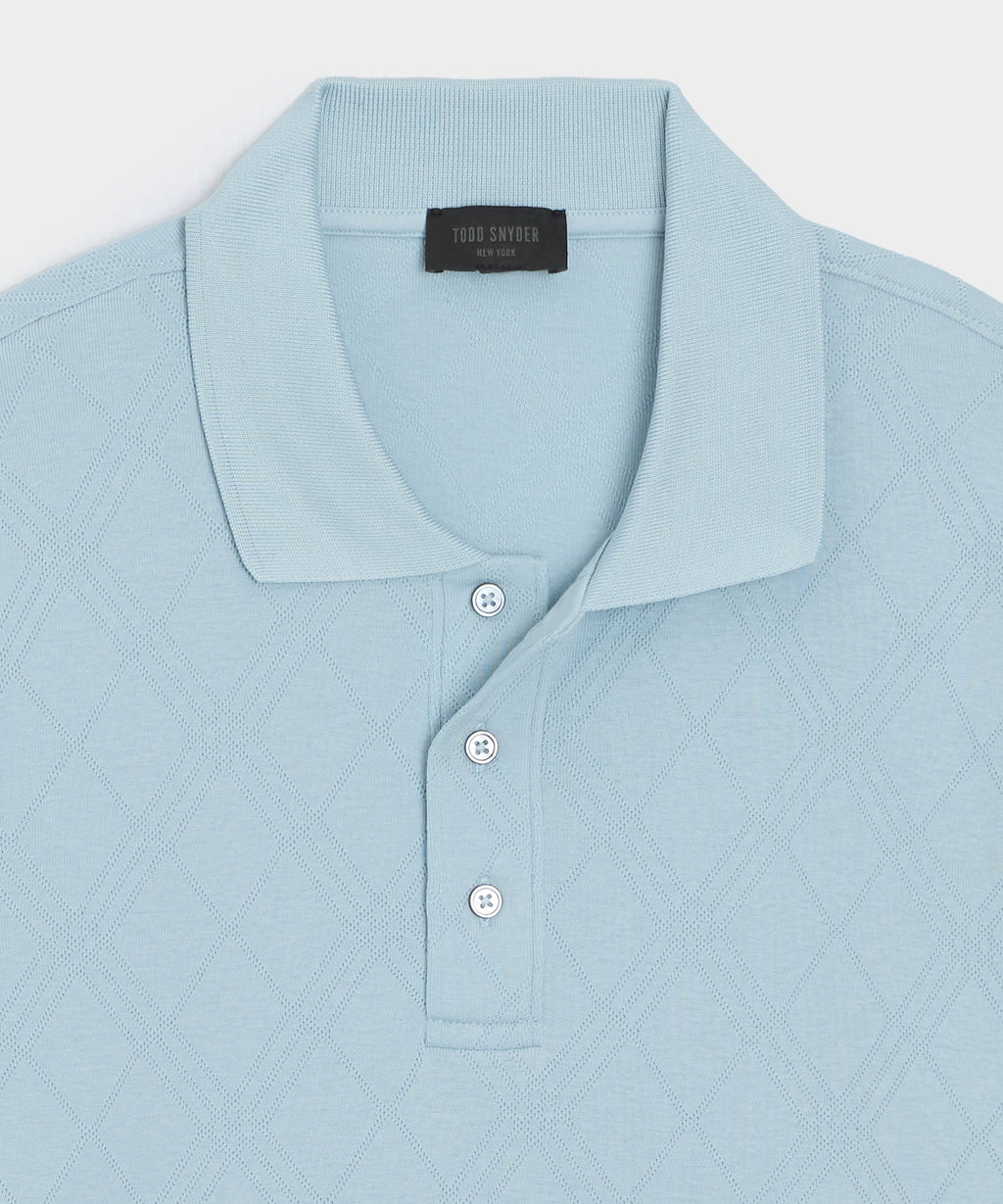 Cotton Jacquard Polo
