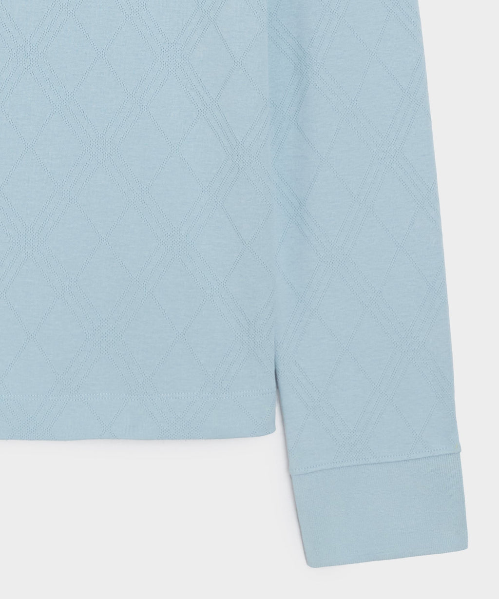 Cotton Jacquard Polo