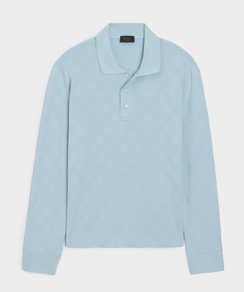 Cotton Jacquard Polo