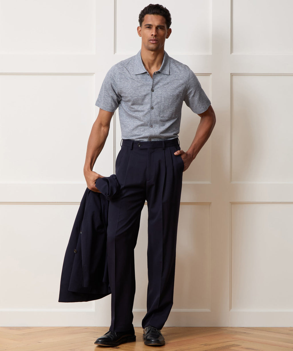 Cotton Jacquard Shirt