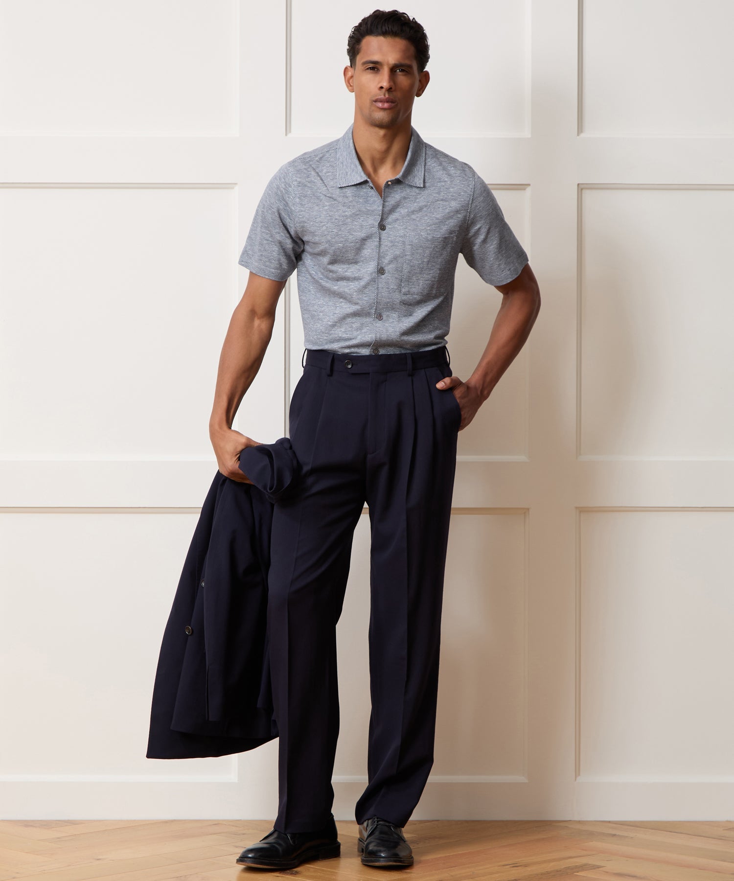 Cotton Jacquard Shirt