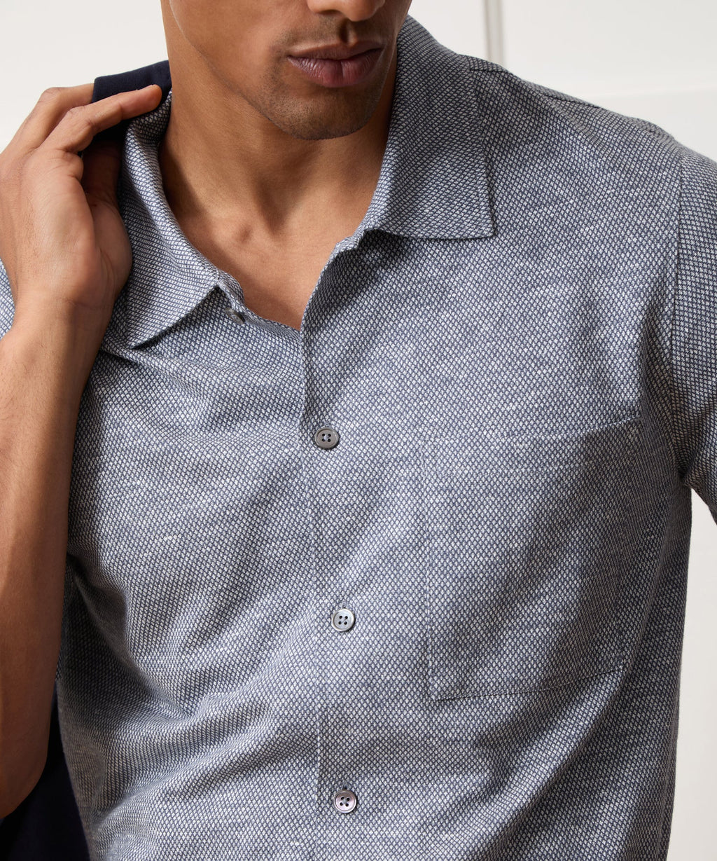 Cotton Jacquard Shirt