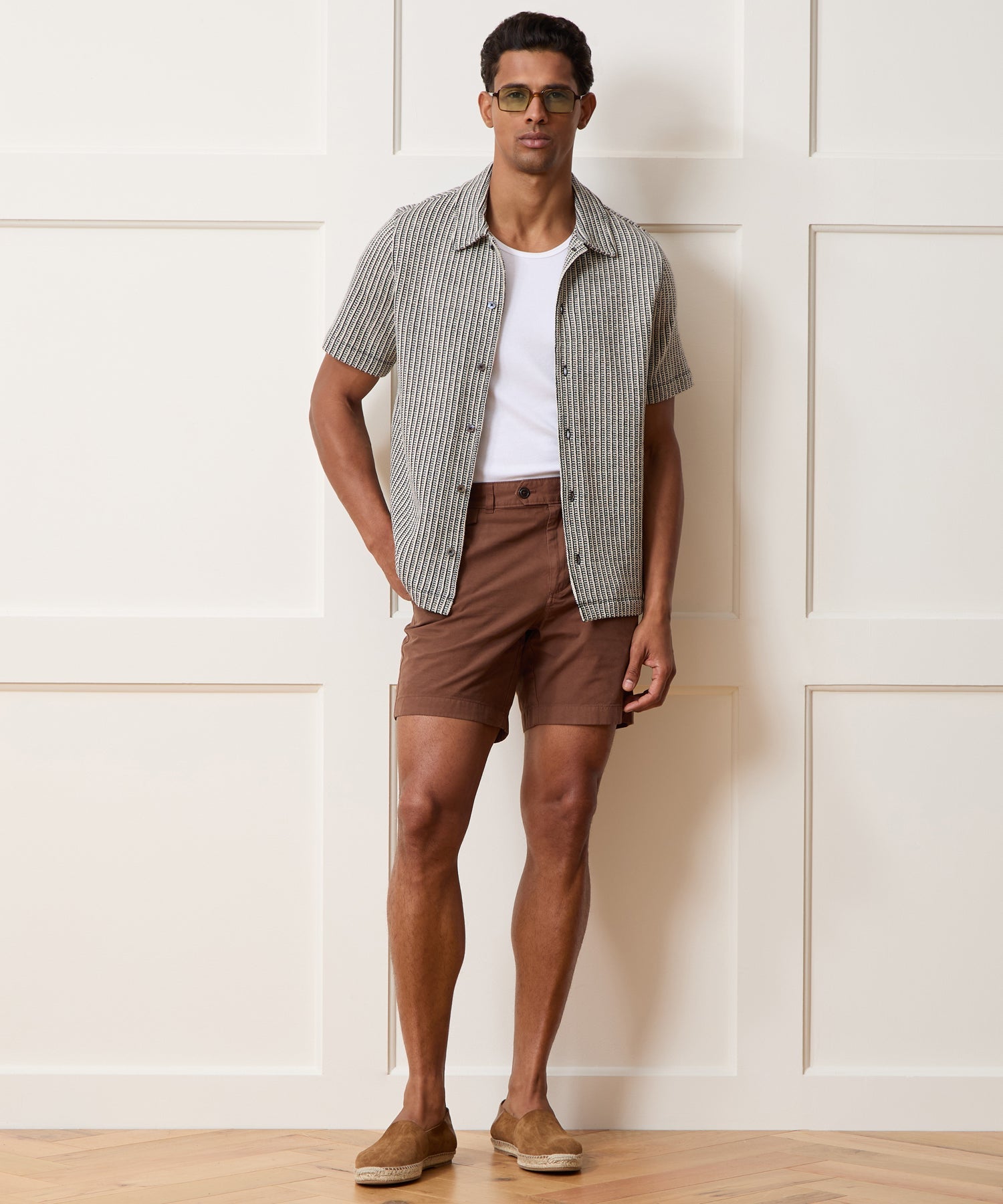 Ribbed Cotton Shirt
