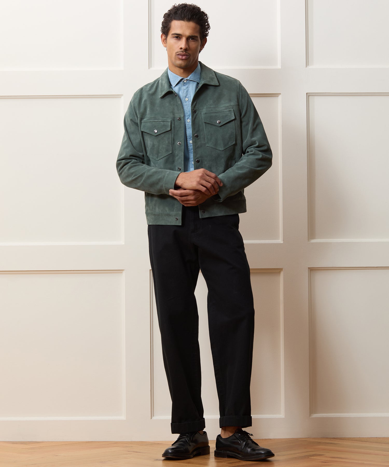 Italian Suede Dylan Jacket