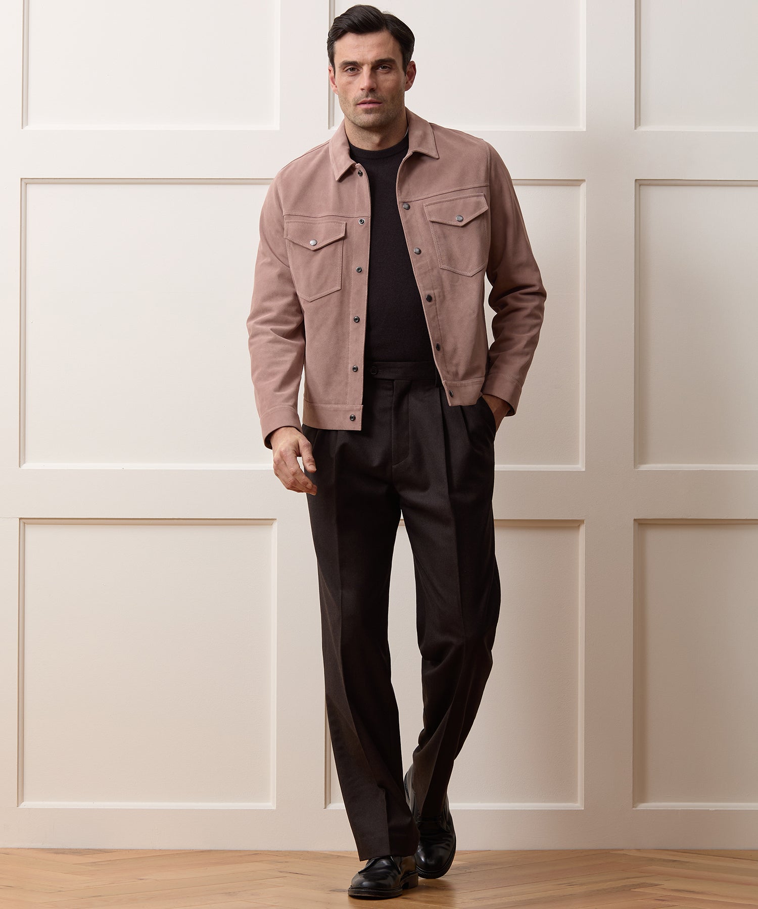Italian Suede Dylan Jacket