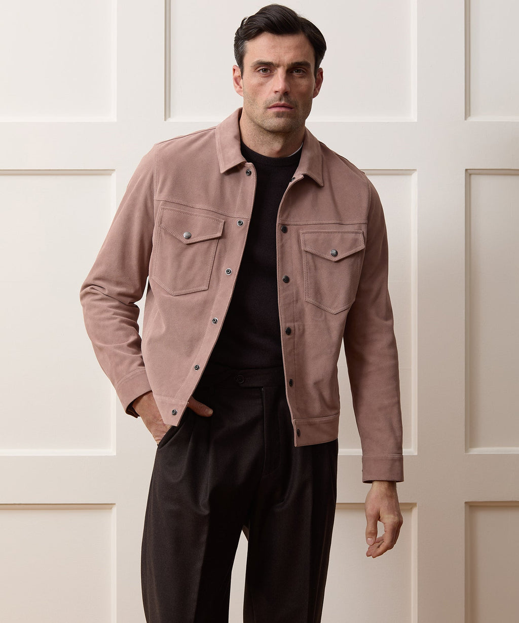 Italian Suede Dylan Jacket