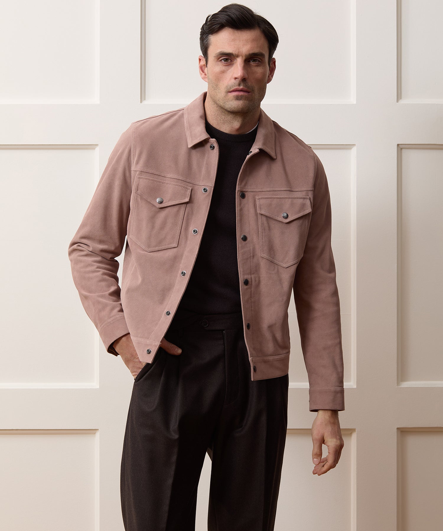 Italian Suede Dylan Jacket